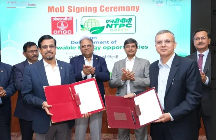 ONGC, NGEL in MOU for renewable energy projects