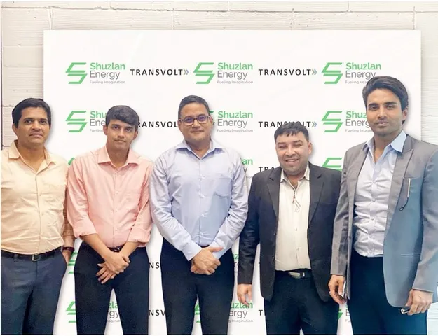 shuzlan, transvolt in partnership for bus charging infra