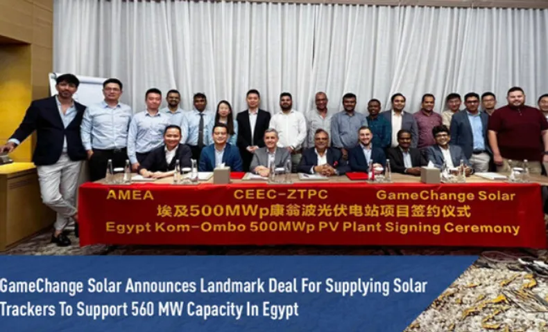 Gamechange solar in 560MW Egypt deal