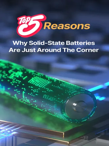 Top 5 Reasons Why Solid-State Batteries Are Just Around The Corner