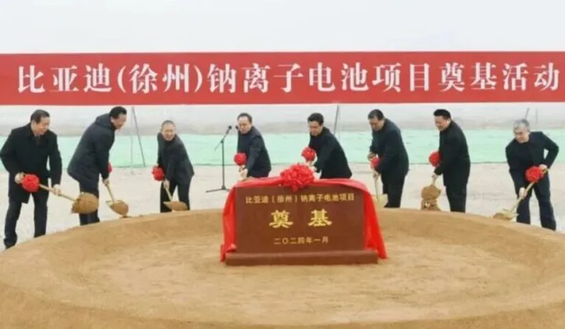 BYD Set To Build A New 30 GWH Sodium-Ion Battery Facility In China
