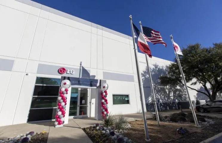 LG Opens First U.S. Factory To Produce Advanced EV Chargers