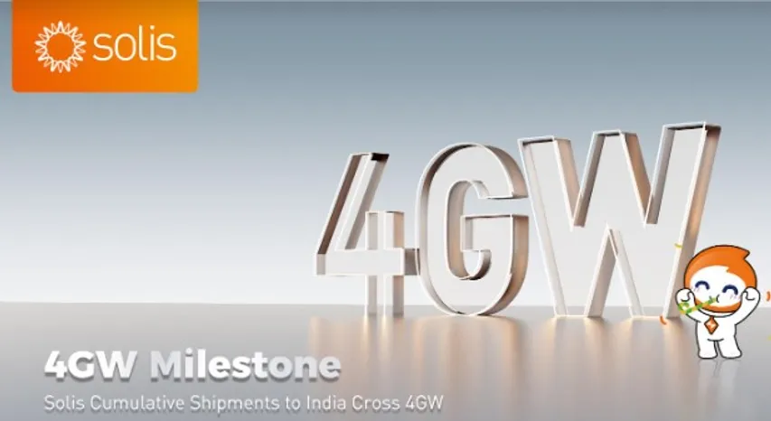 Solis 4GW milestone in India