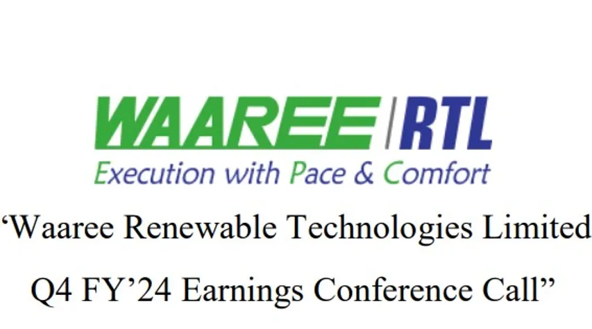 Waaree Renewable Technoligies Q4 call