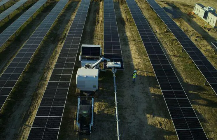 Amazon Uses AI To Expedite Installations At Its Solar Farm