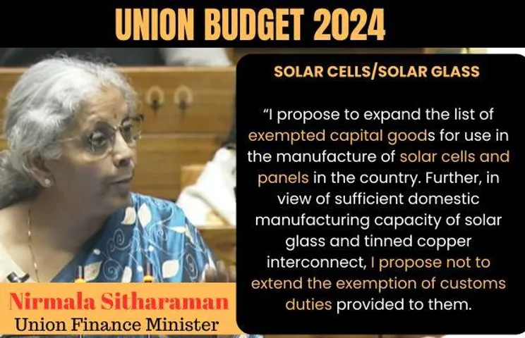 Budget 2024: Govt Proposes To Safeguard India's Domestic Solar Industry