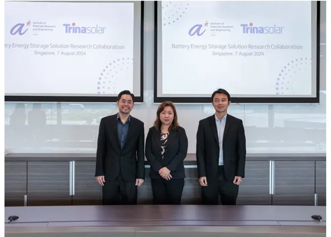 Trina Solar partners A*STAR for storage research
