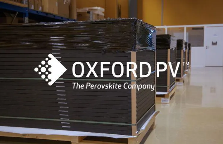 Oxford PV's Tandem Solar Panels Enter US Market For Commercial Use
