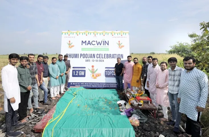 Macwin ground breaking on 600 MW plant