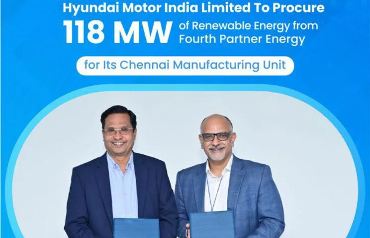 Hyundai Motor, Fourth Partner Collaborate For 118 MW RE Project