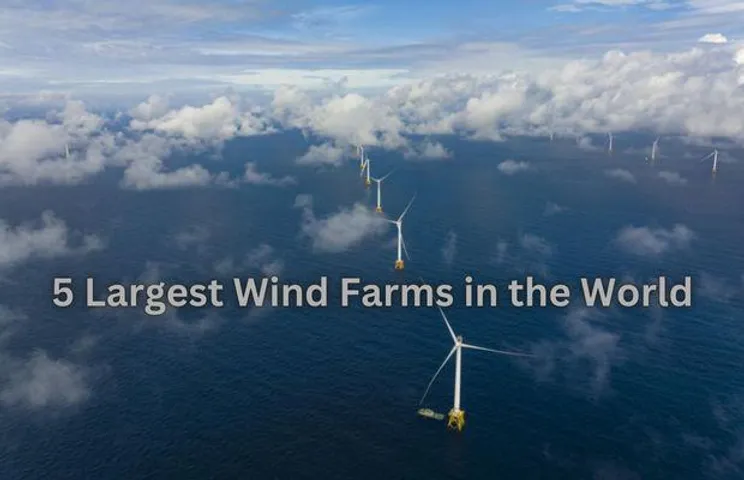 The Top 5: Largest Commissioned Wind Farms in the World