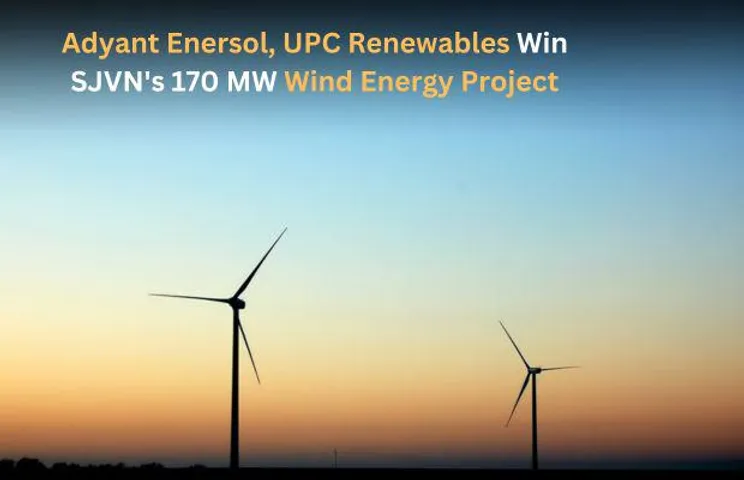 Adyant Enersol, UPC Renewables Win SJVN's 170 MW Wind Energy Project