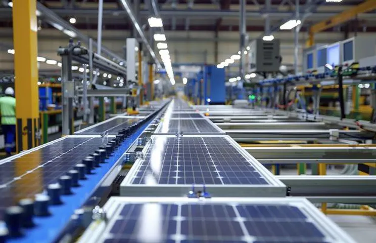 solar manufacturing plant