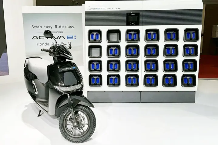 activa E and battery swapping