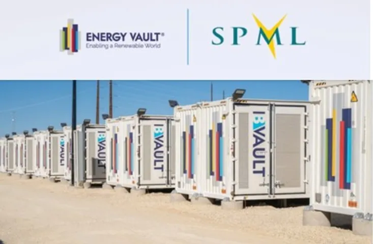 SPML Infra, Energy Vault in licensing and manufacturing tie-up for battery storage