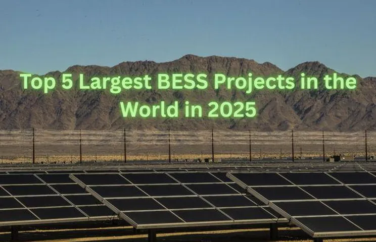 top 5 largest BESS projects in the world
