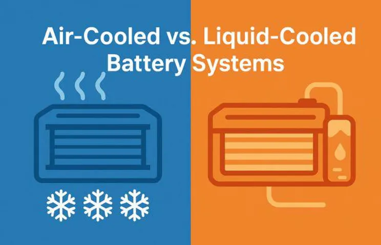 Battery Cooling Tech Explained: Liquid vs Air Cooling Systems