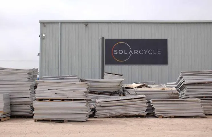 ENGIE Pilots 375 MW Solar Recycling Project With SOLARCYCLE
