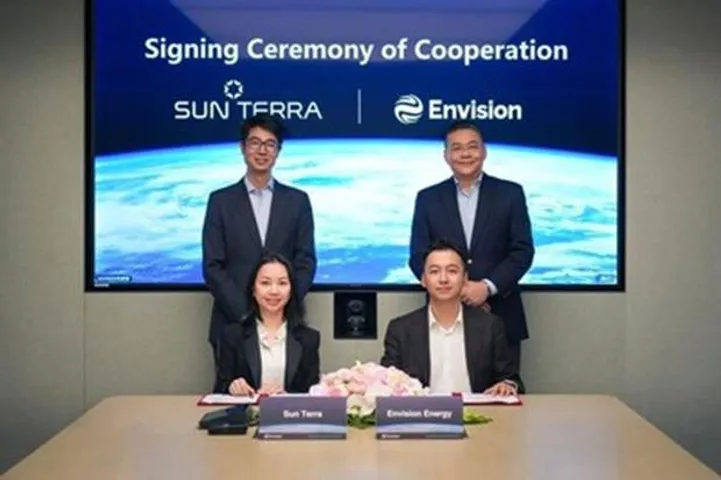 Envision, SUN Terra Sign Pact to Expand ESS Collaboration