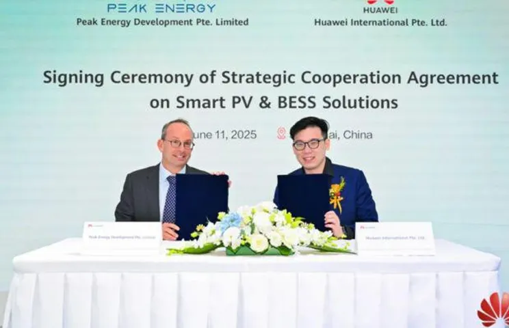 Huawei and Peak Energy Join Forces to Accelerate RE Across Asia-Pacific