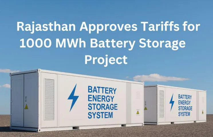 RERC Approves Tariffs for 1000 MWh BESS in Rajasthan