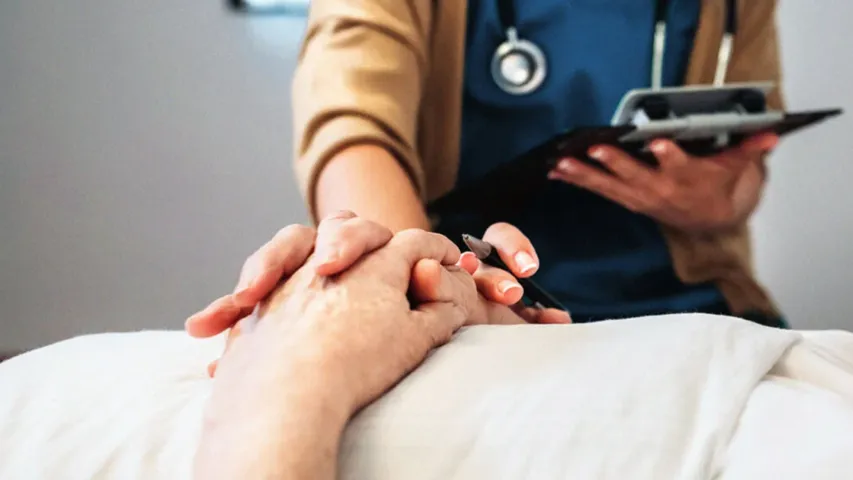 passive euthanasia patient doctor terminal illness nursing care cancer health hospital medical