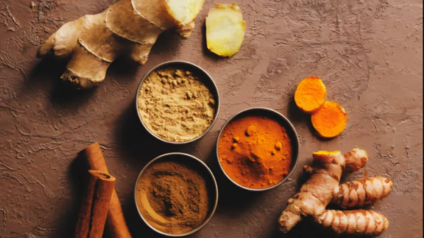 turmeric ginger cinnamon