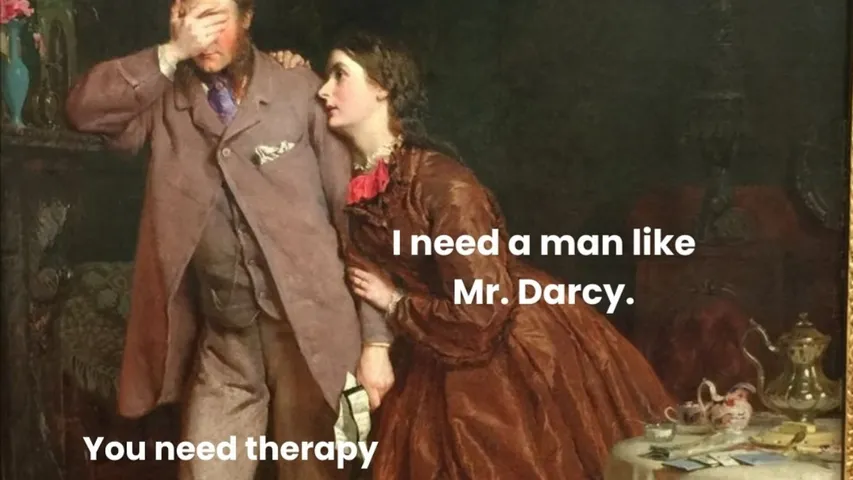 Mr Darcy from Pride and Prejudice