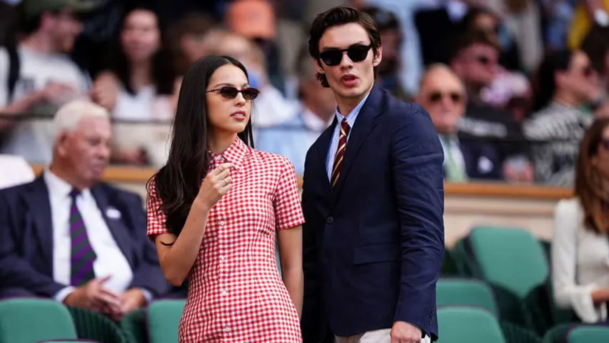 Olivia Rodrigo and Louis Patridge