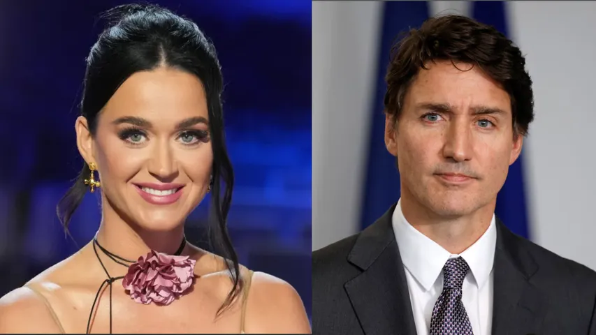 Katy Perry and Justin Trudeau