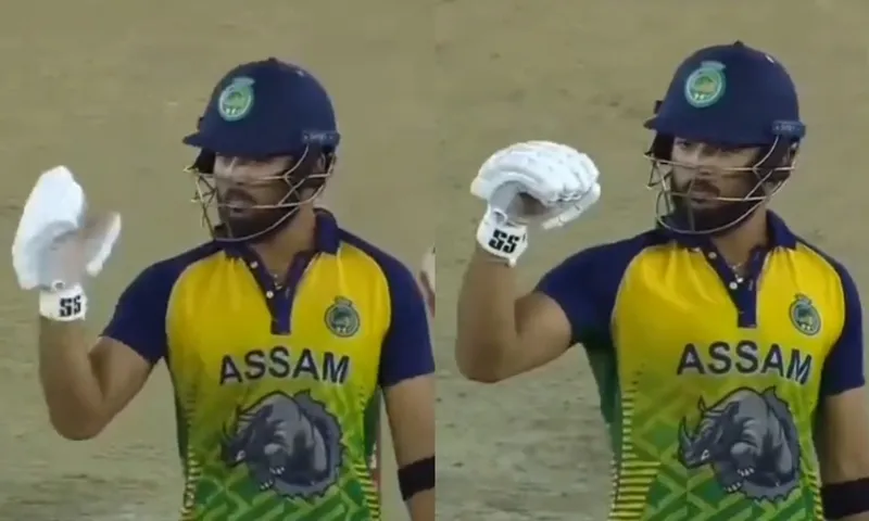 Riyan Parag in Syed Mushtaq Ali 2023