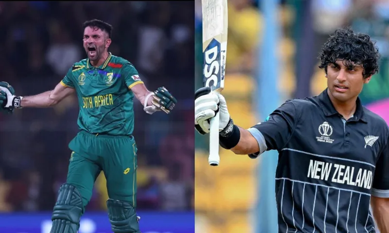  Keshav Maharaj  & Rachin Ravindra