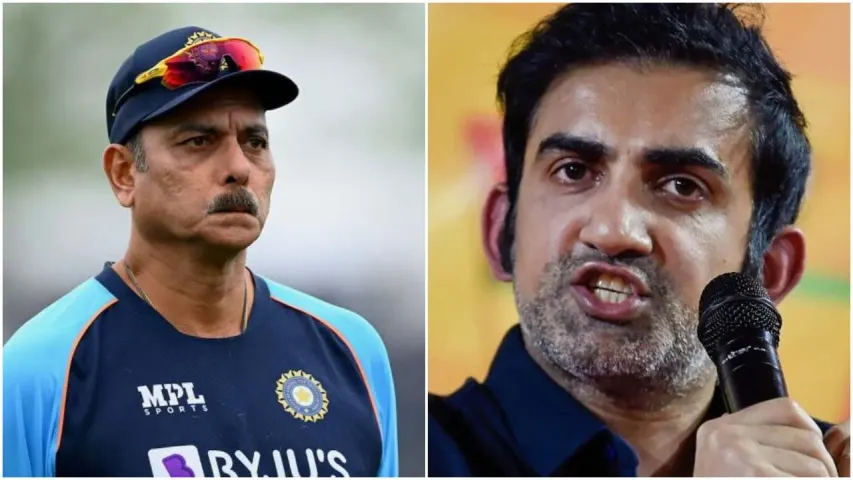 GAUTAM GAMBHIR AND RAVI SHASTRI ODI World Cup 2023