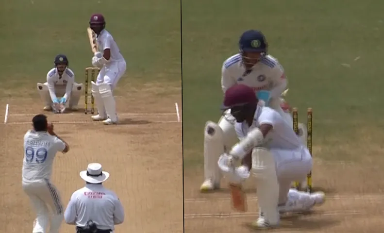 Ravichandran Ashwin produces magical delivery to get rid of Kraigg Brathwaite