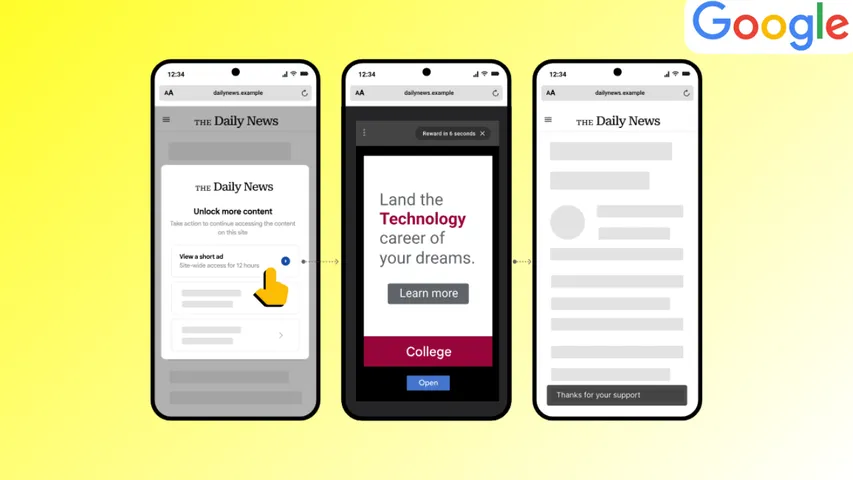 Google Rolls Out Offerwall to Support Publisher Revenue Beyond Ads