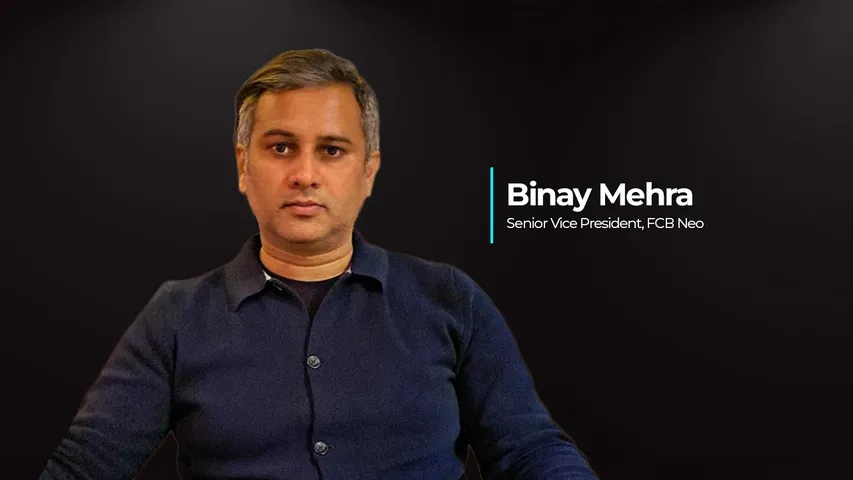 Binay Mehra as our new Sr VP at FCB Neo