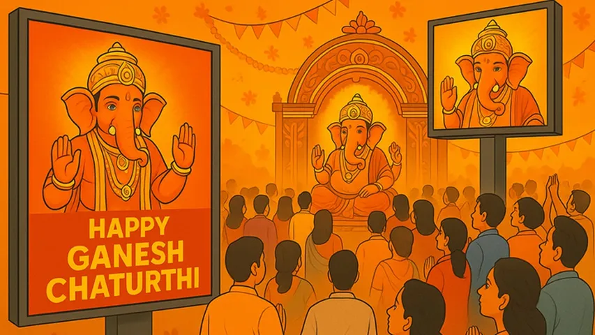 OOH playbook for Ganesh Chaturthi