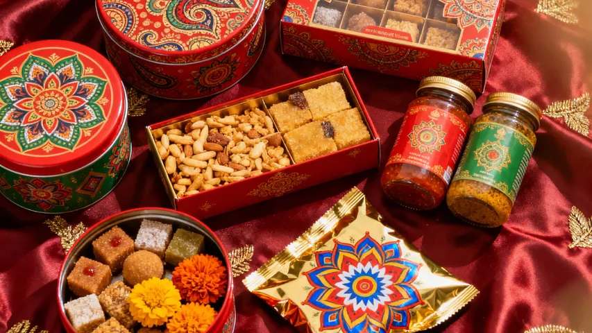 branding and packaging festive
