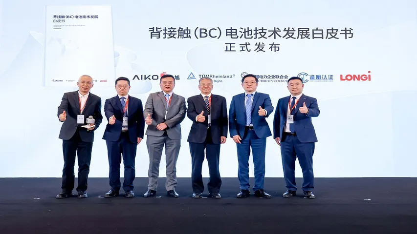 BC cells from LONGi, AIKO and CGC achieved 27.81% efficiency by reducing shading and enhancing light absorption during testing and development stages. 