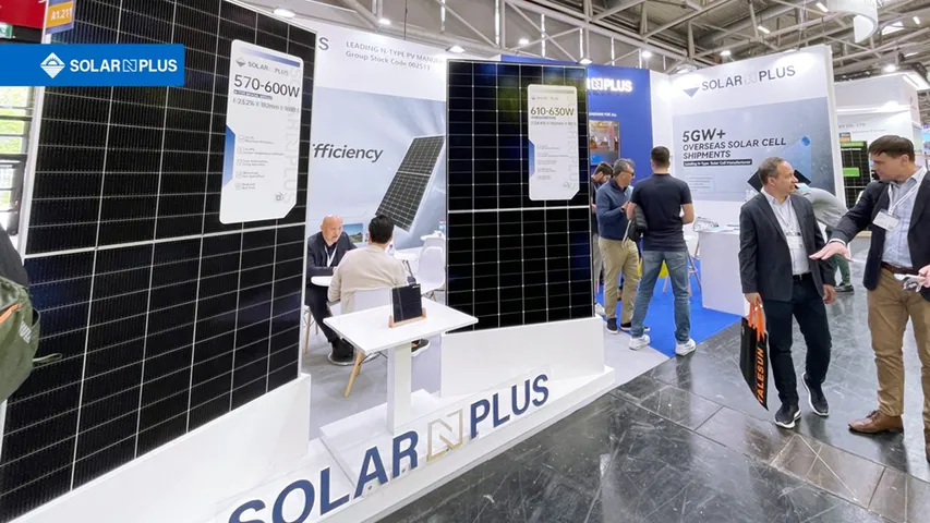 Solar N Plus has introduced high-efficiency N-type modules at Intersolar Europe to support rooftop and utility PV markets. 