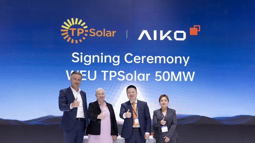 TPSolar and AIKO have entered a long-term partnership focused on high-efficiency modules and strict quality control. 
