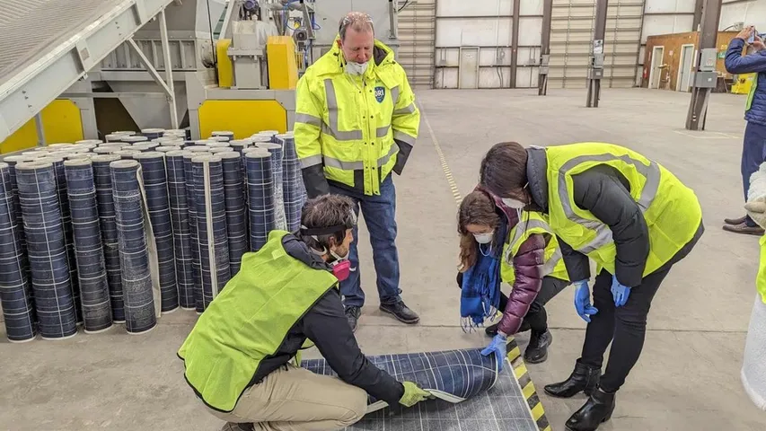 SOLARCYCLE has processed nearly 500,000 panels and targets recycling one million panels by end-2025. 