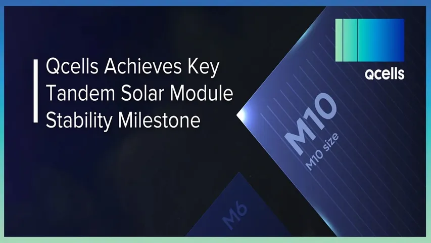 Power measurements for Qcells’ tandem modules met the new IEC TS 60904-1-1 standards for multi-junction devices. 