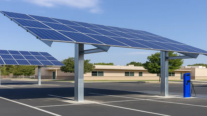 The LAUSD solar program included a 25-year performance guarantee and operations support from Ameresco across five middle school campuses. 