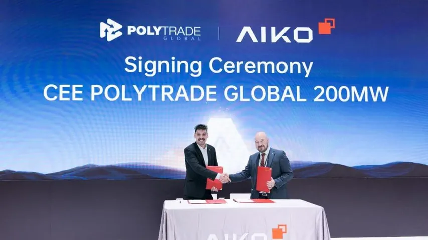 Polytrade Global has strengthened its regional EPC and distribution portfolio through this partnership with AIKO. 