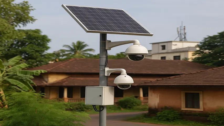 Margao Municipal Council’s solar CCTV project had covered black spots to improve surveillance across the town.