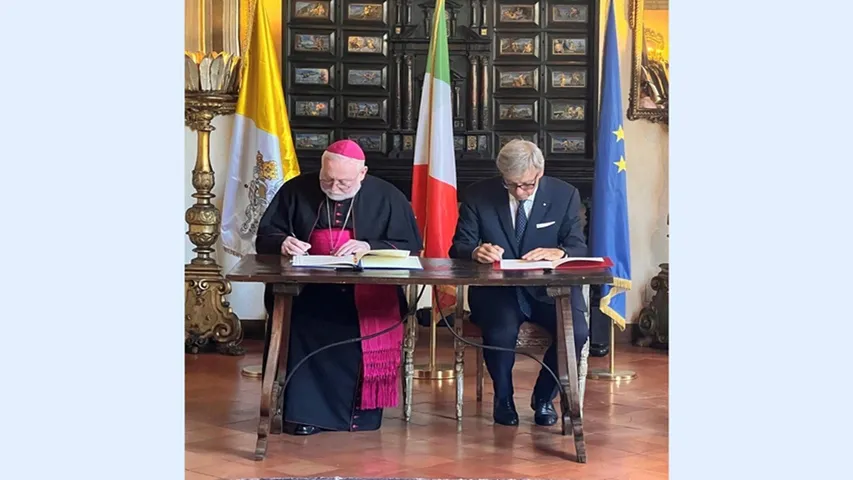 The Santa Maria di Galeria agrivoltaic system has been planned to meet Vatican City's electricity demand from renewable sources.