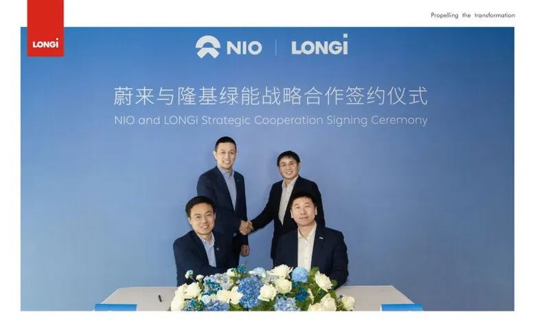 LONGi Solar and NIO partner for solar-powered transportation solutions 