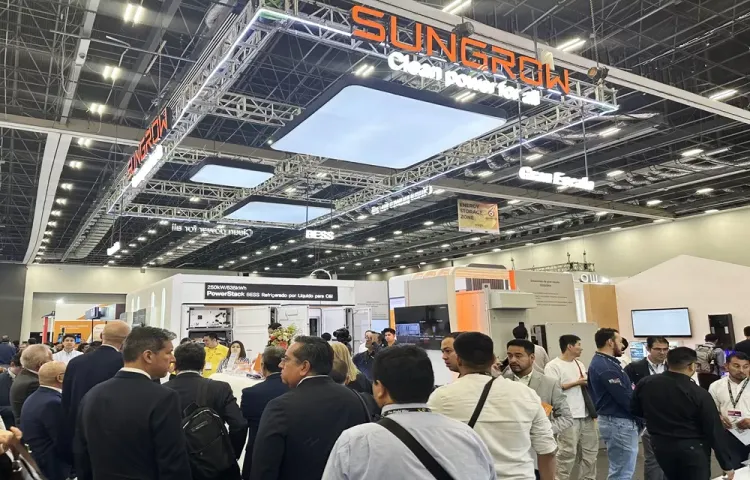Sungrow unveils solar energy solutions at Solar+ Storage expo