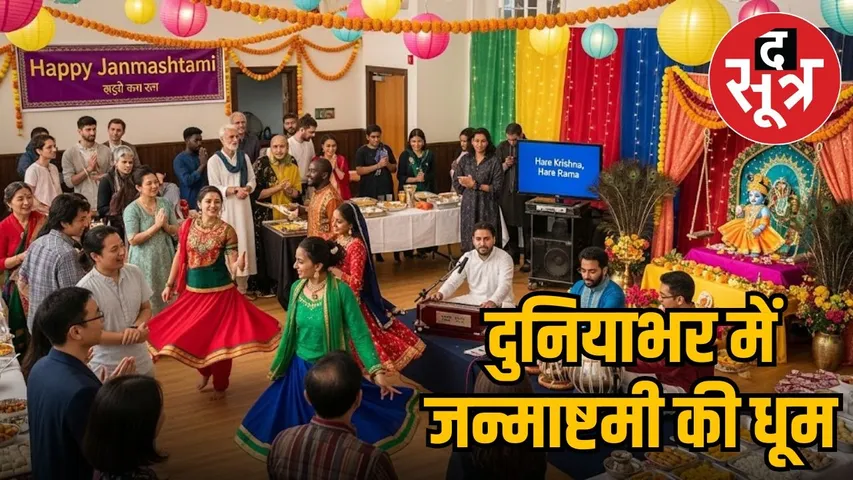 Krishna Janmashtami craze all over the world